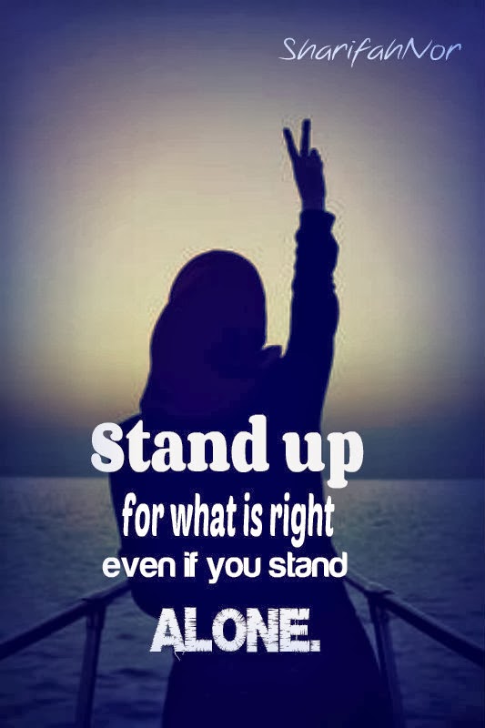 Standing Up For What Is Right Essay